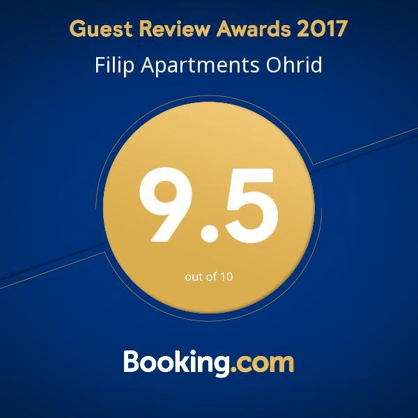 Filip Apartments Ohrid Kültér fotó